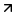 Arrow top icon