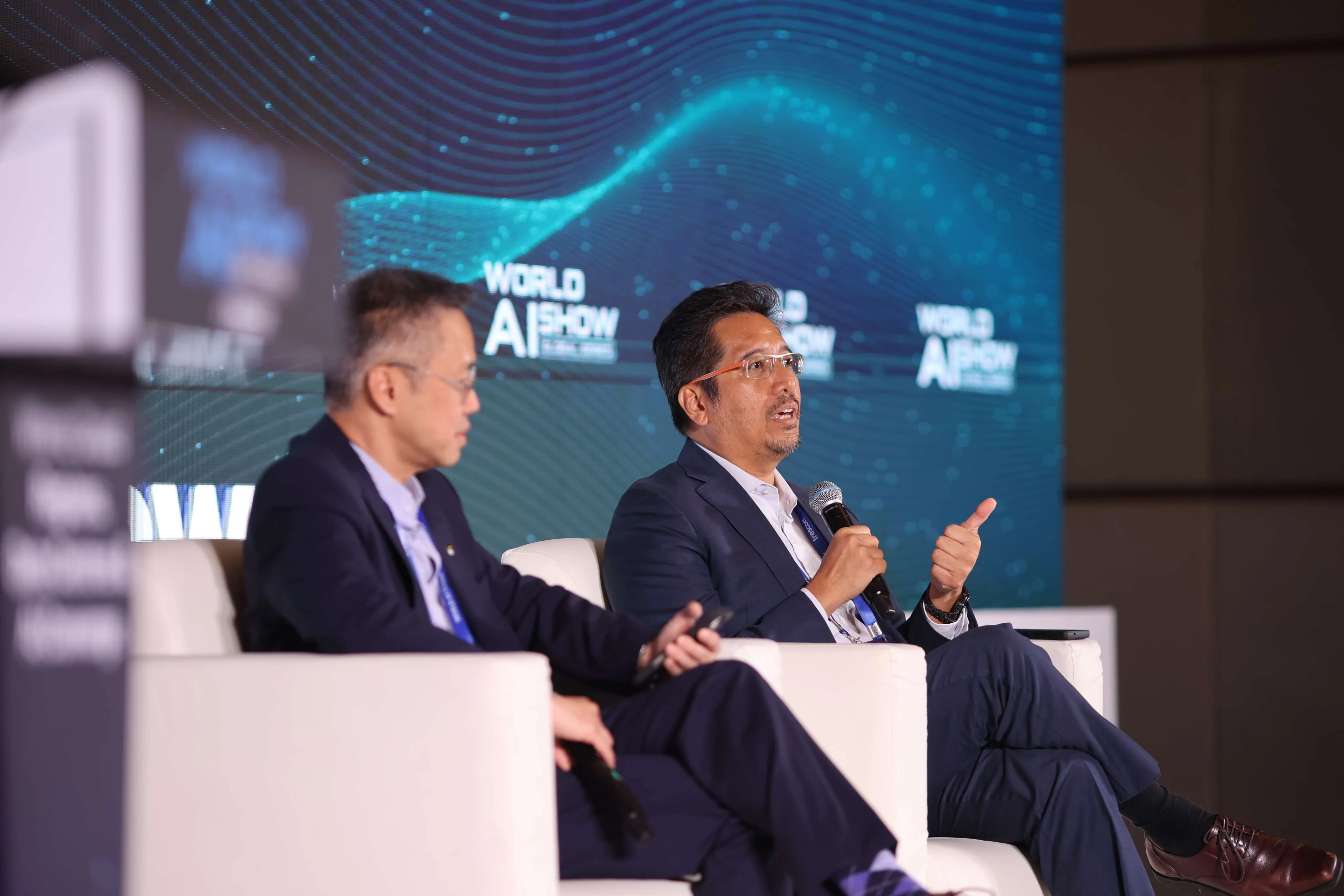 Panel discussion at World AI Show Malaysia