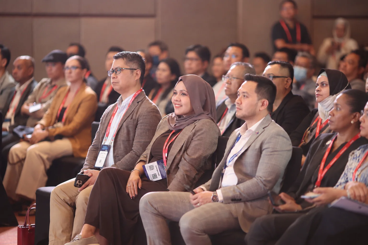 Speakers on stage at World AI Show Malaysia